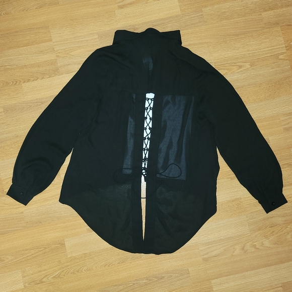 Nwt Foreign Exchange button down shirt - Picture 6 of 6